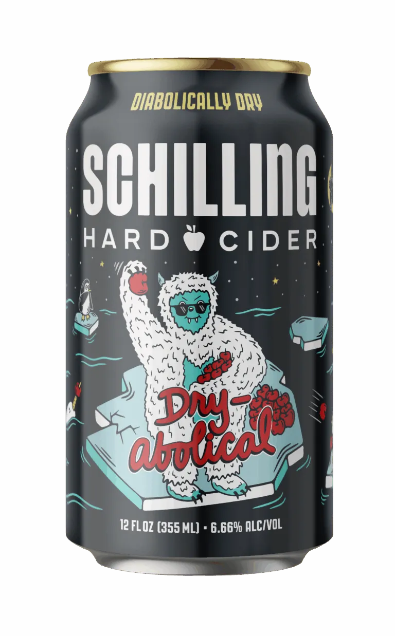 Schilling Dry-Abolical 6 pack cans single