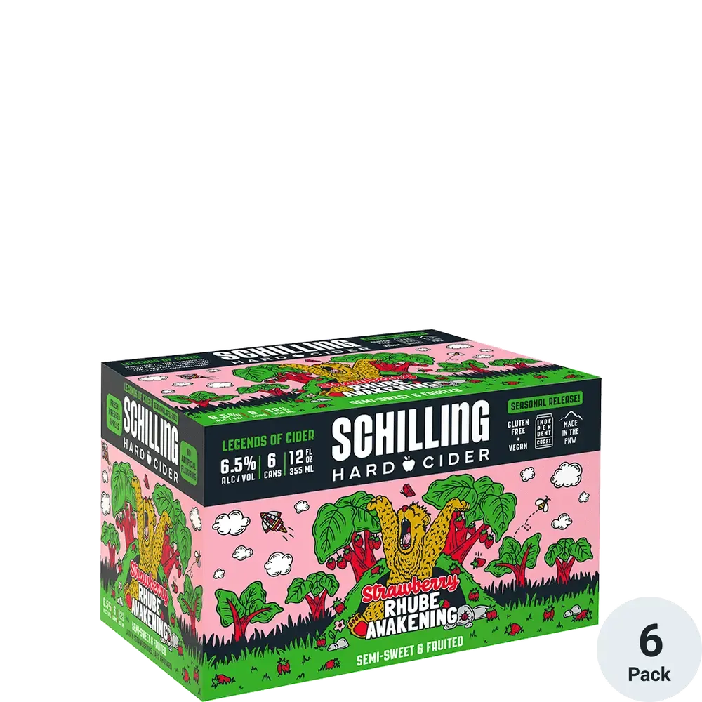 Schilling Strawbeary RhubeAwakening 6pk cans