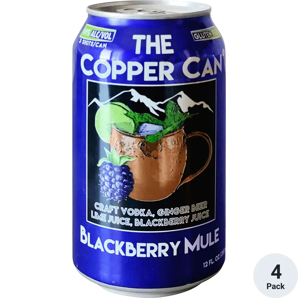 The Copper Can Blackberry Mule 4pk single