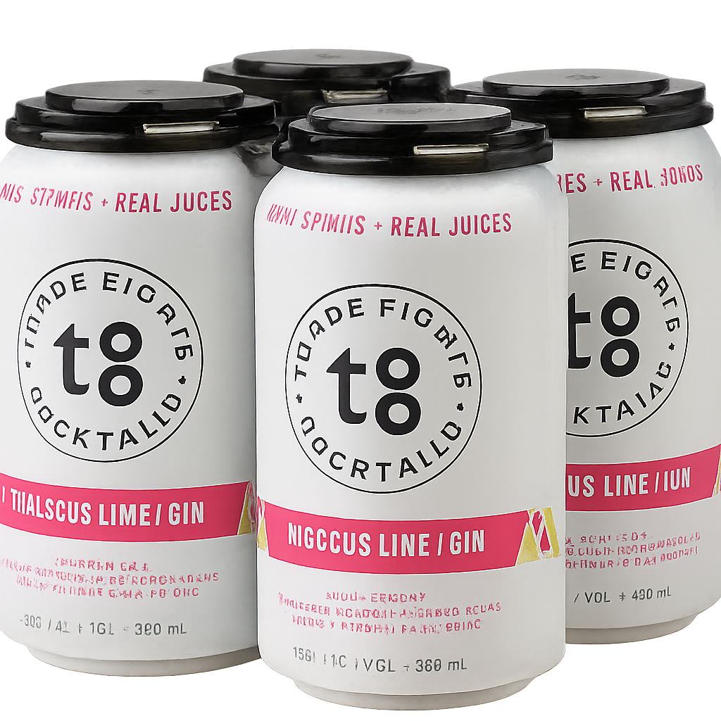 Trade Eights Hibiscus Lime Gin 4pk