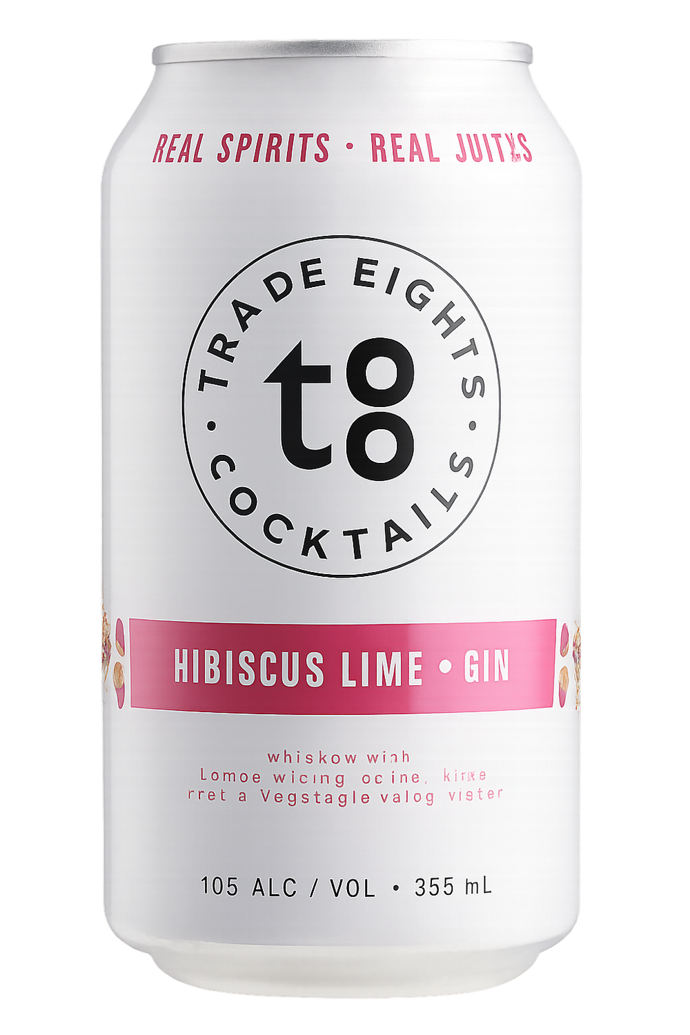 Trade Eights Hibiscus Lime Gin 4pk single