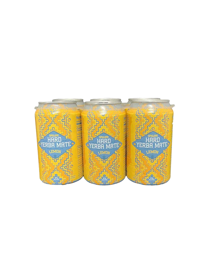 Upslope Hard Yerba Mate Lemon 6pk cans