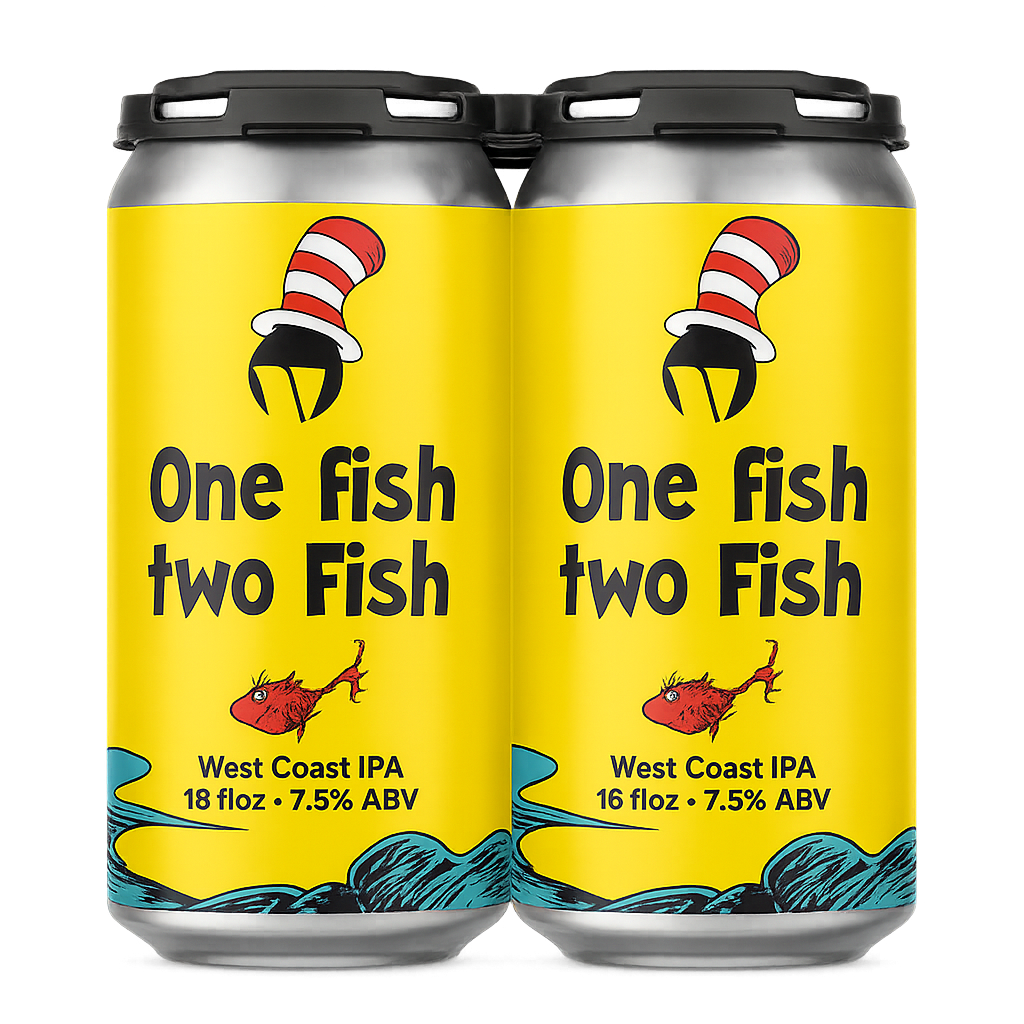 Vice One Fish Two Fish WC IPA 4pk cans