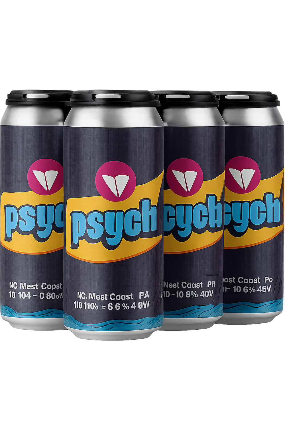 Vice PSYCH! NZ West Coast IPA 4pk cans