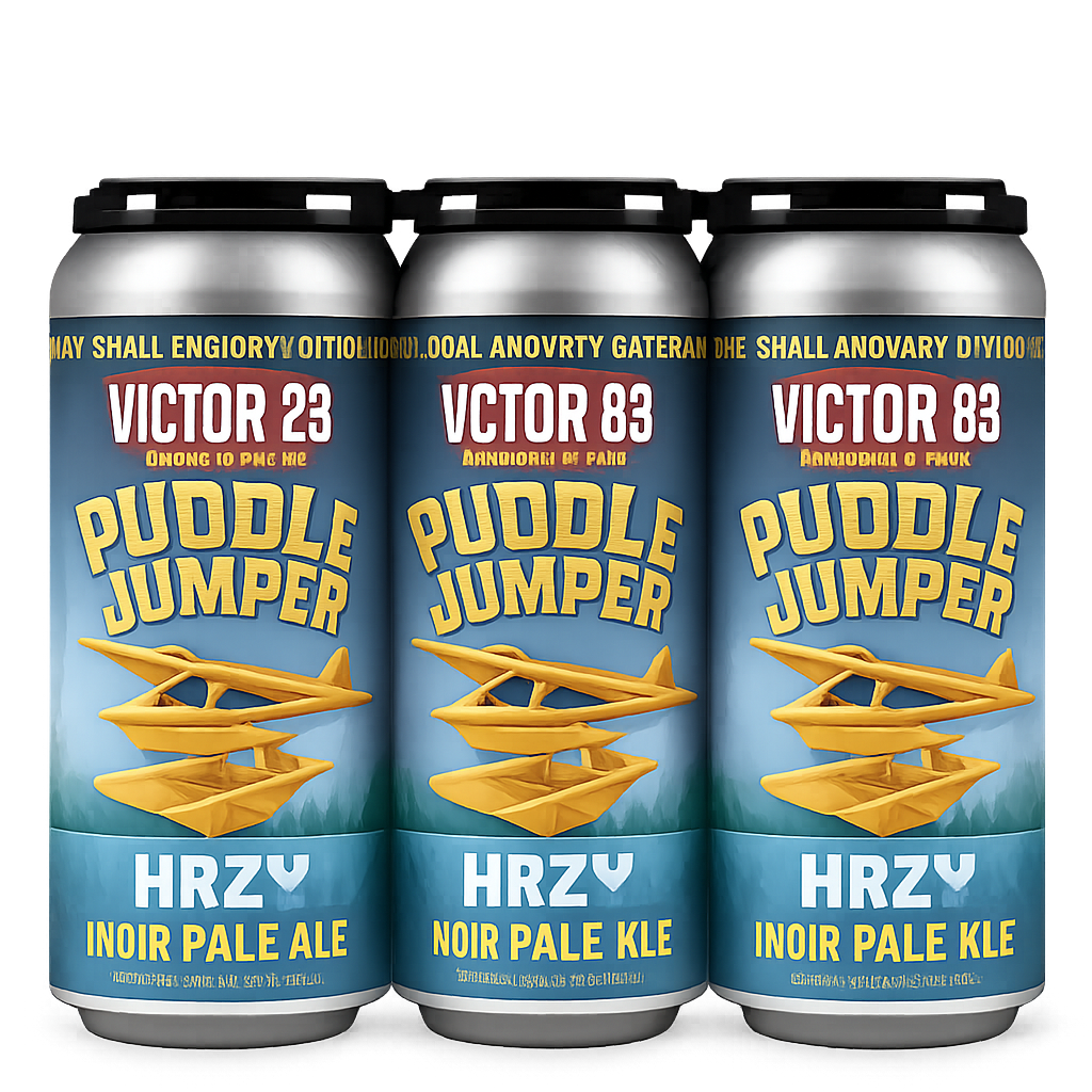 Victor 23 Puddle Jumper Hazy IPA 4pk cans