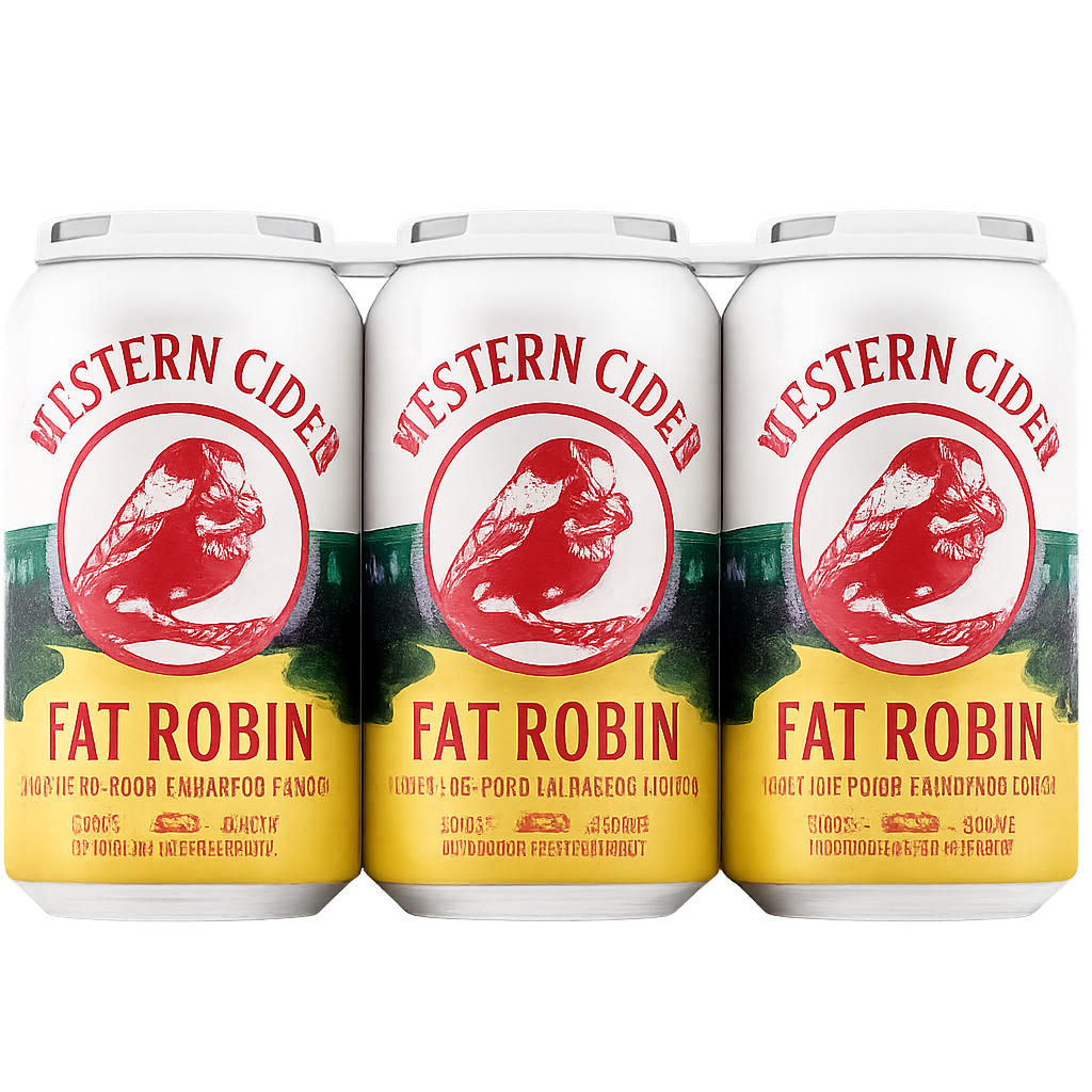 Western Cider Fat Robyn 6pk cans