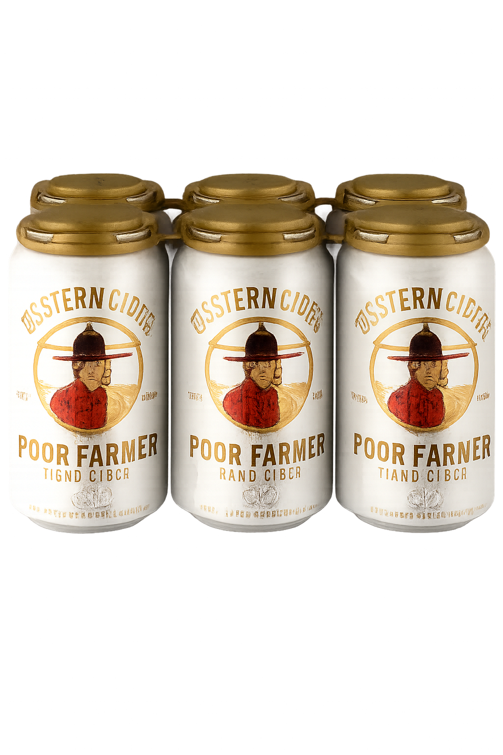 Western Cider Poor Farmer 6pk cans