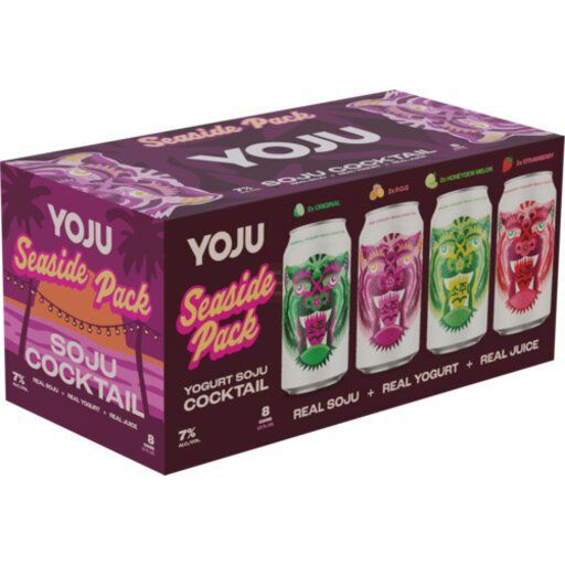 Yoju Seaside Variety 8pk cans