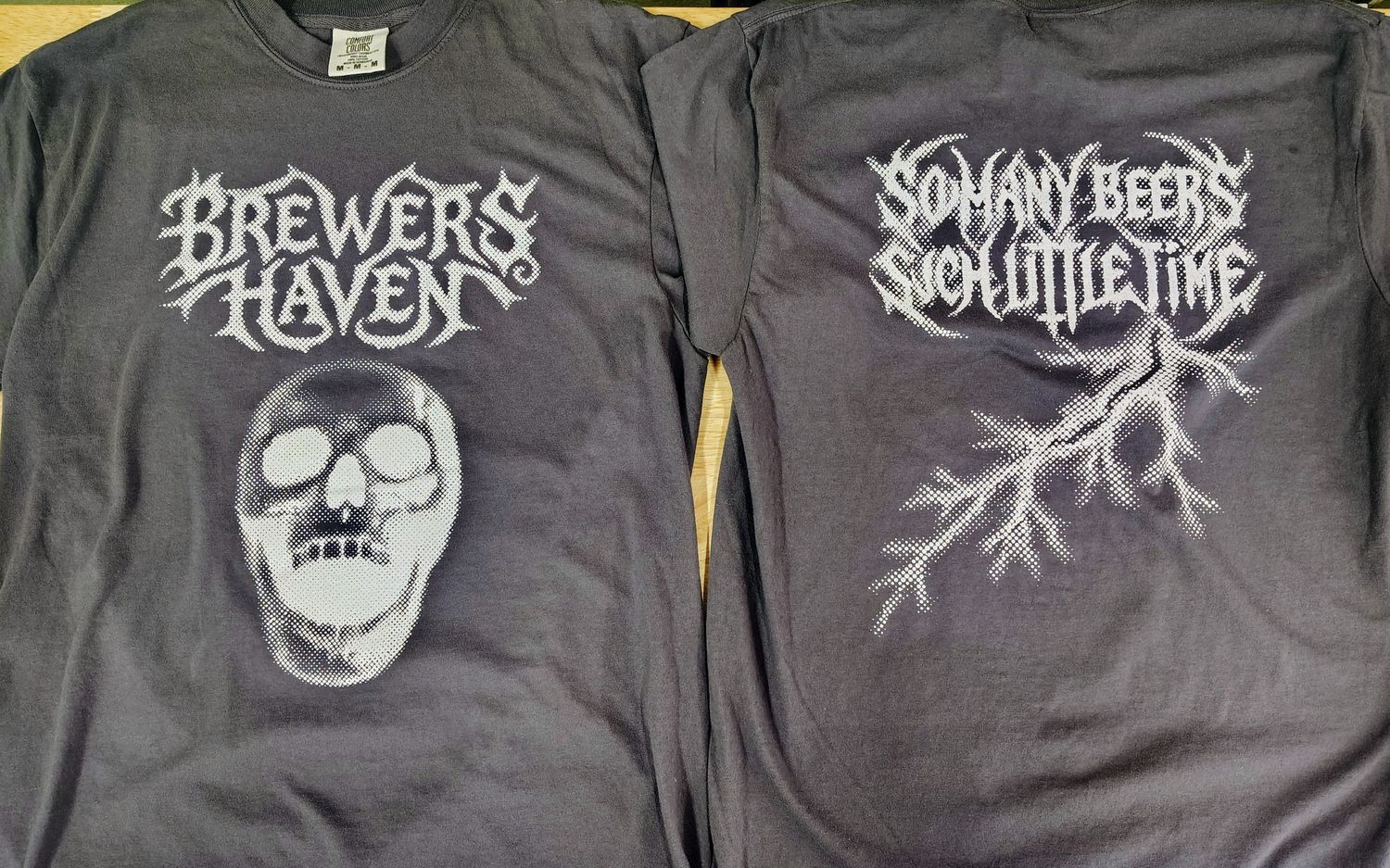 Brewers Haven Shirt Skull Medium