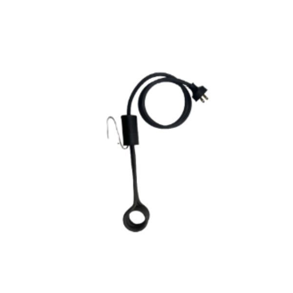 RESISTENCIA TIPO TUBULAR CON MANGO RESINA, CABLE Y CLAVIJA