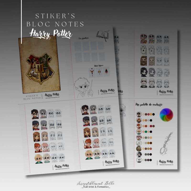 Stiker’s Bloc Notes - Harry Potter