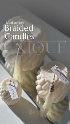 Braided Candles
