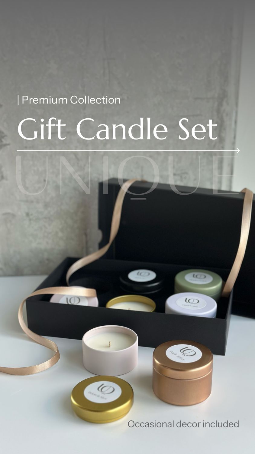 Luxury Gift Candle Set