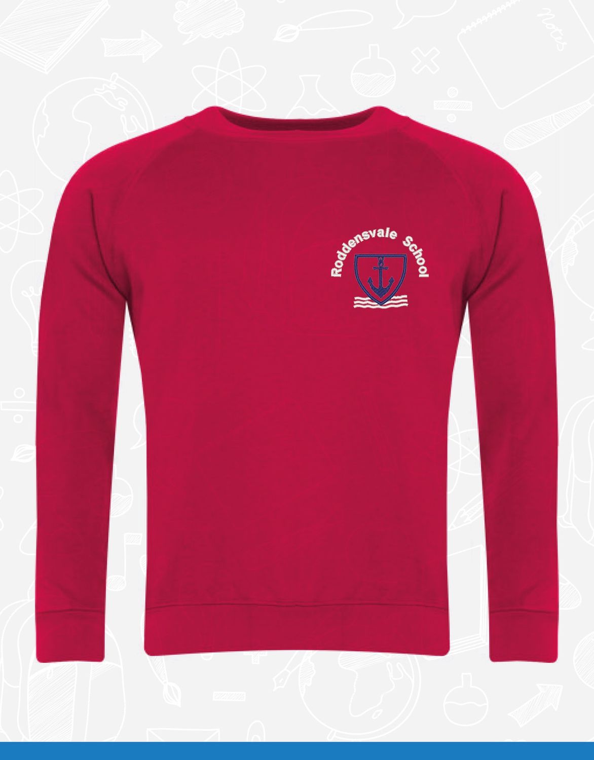 Roddensvale School Junior Sweatshirt (3SR)