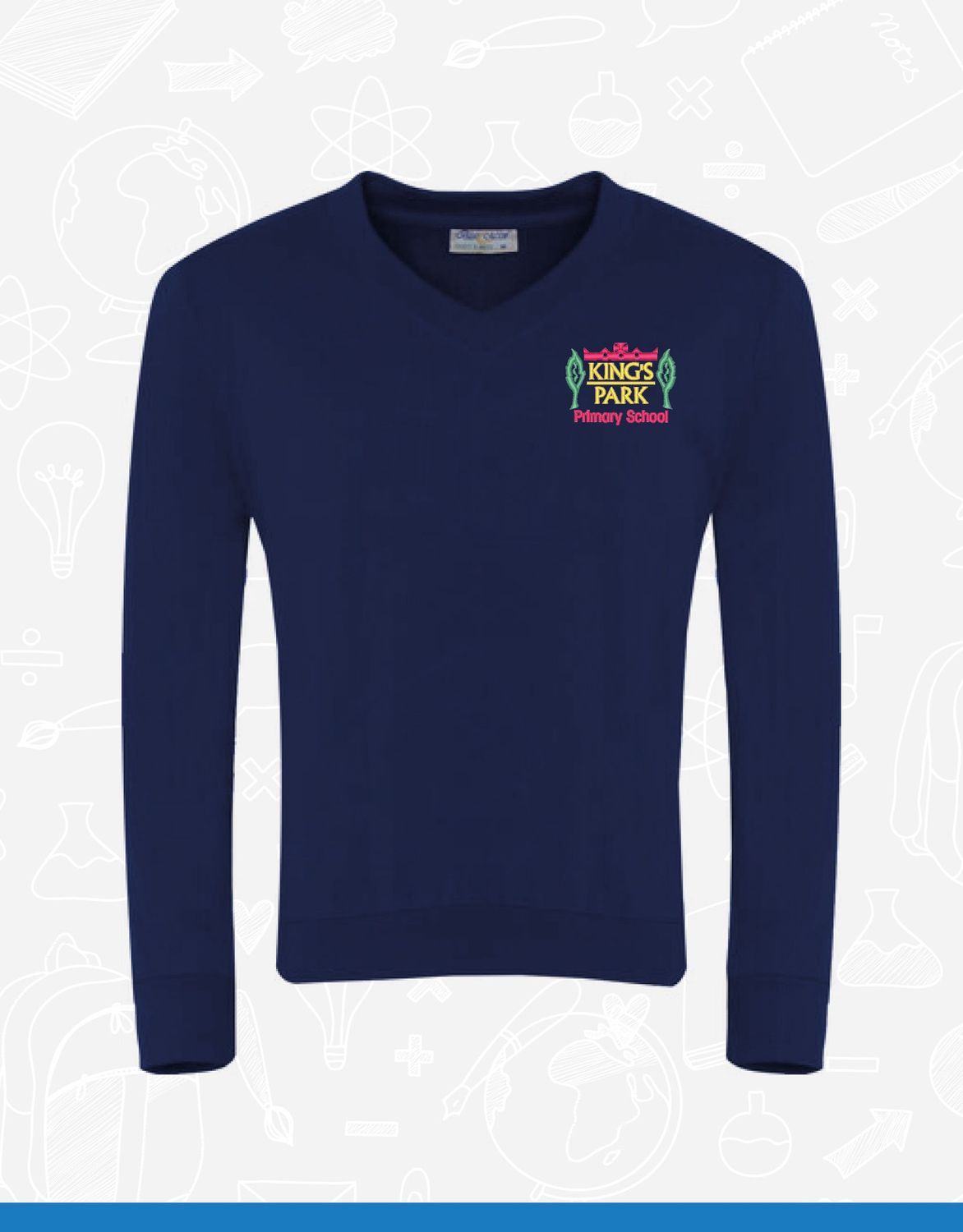 Kings Park Primary V-Neck (3SV)