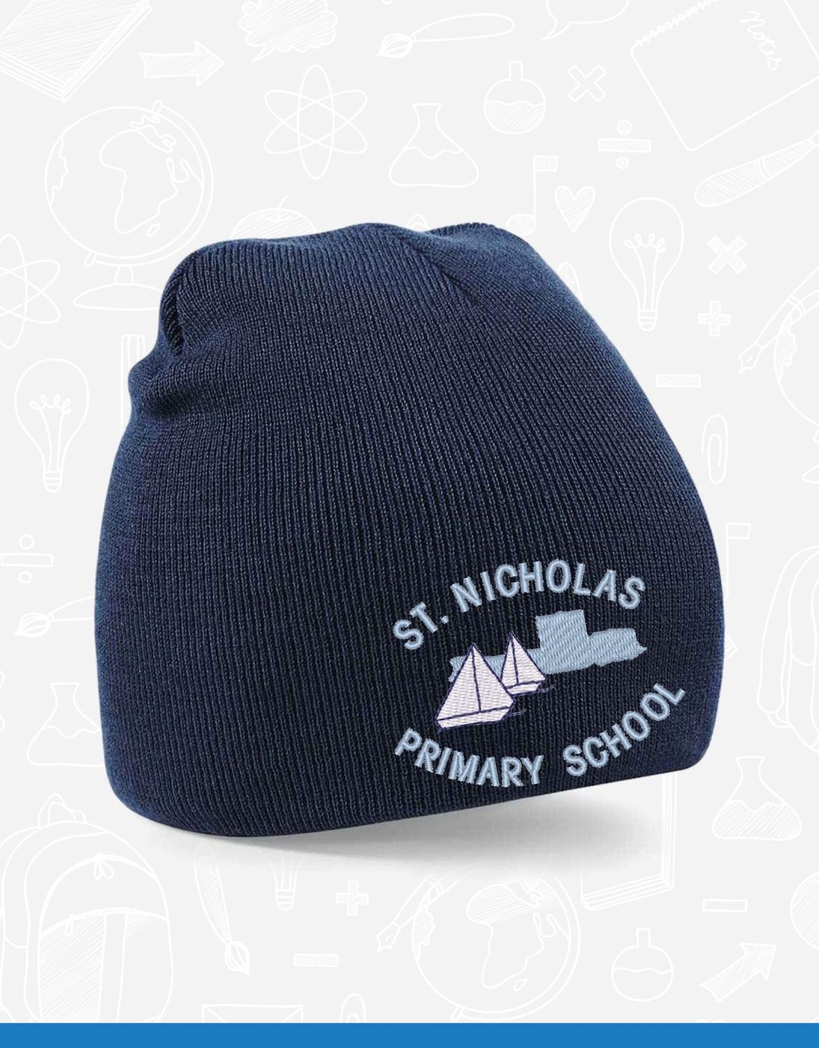 St Nicholas Primary Beanie (BB44)