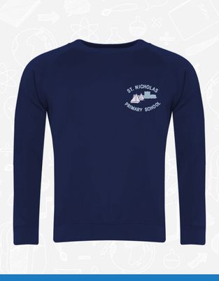 St Nicholas Primary Sweatshirt (3SR)