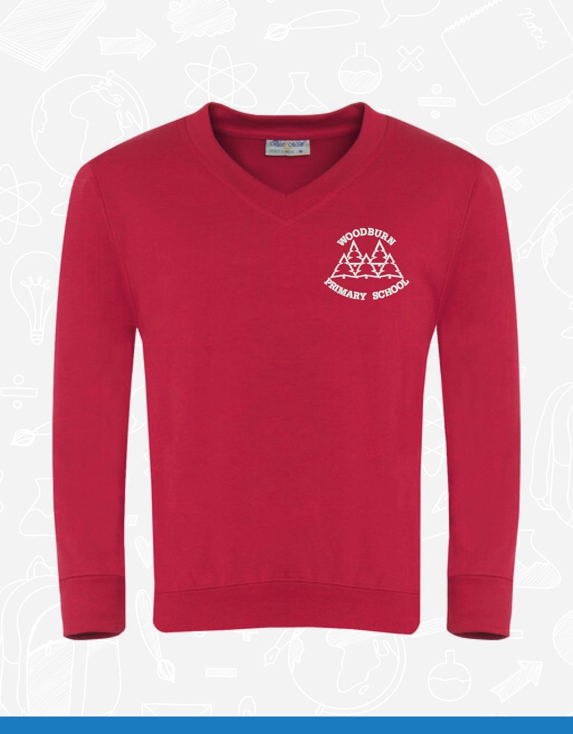 Woodburn Primary V-Neck (3SV)