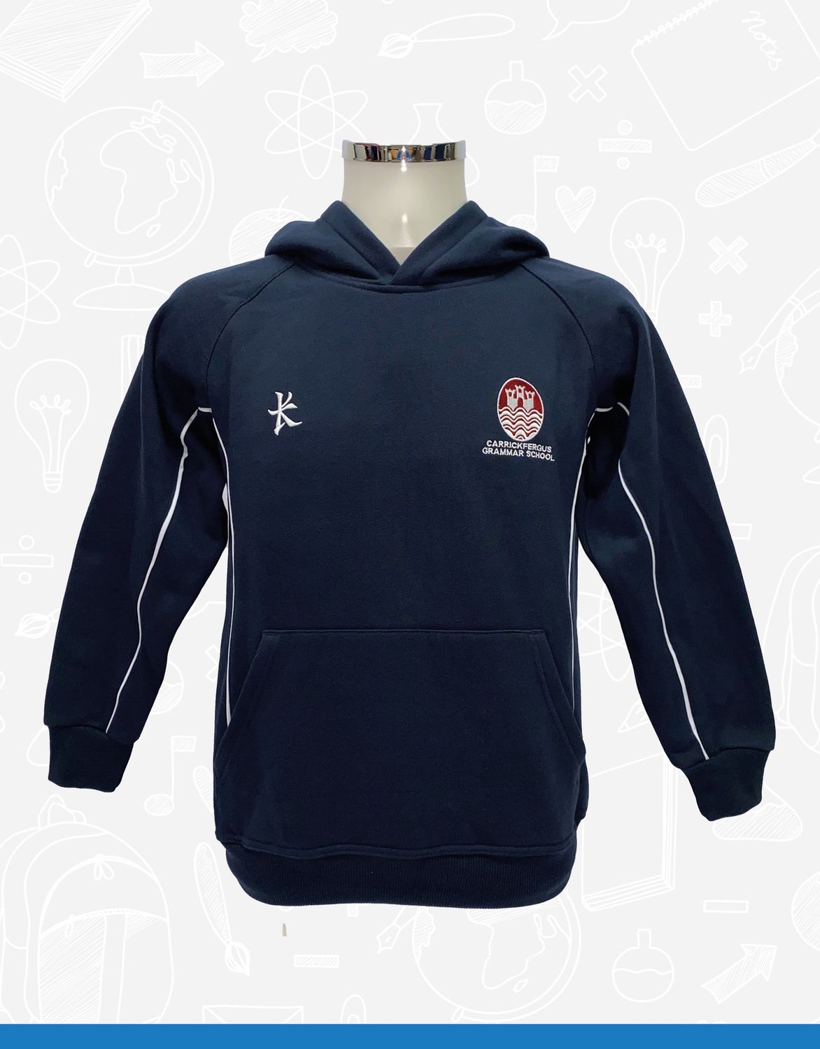 Carrickfergus Grammar Hoodie