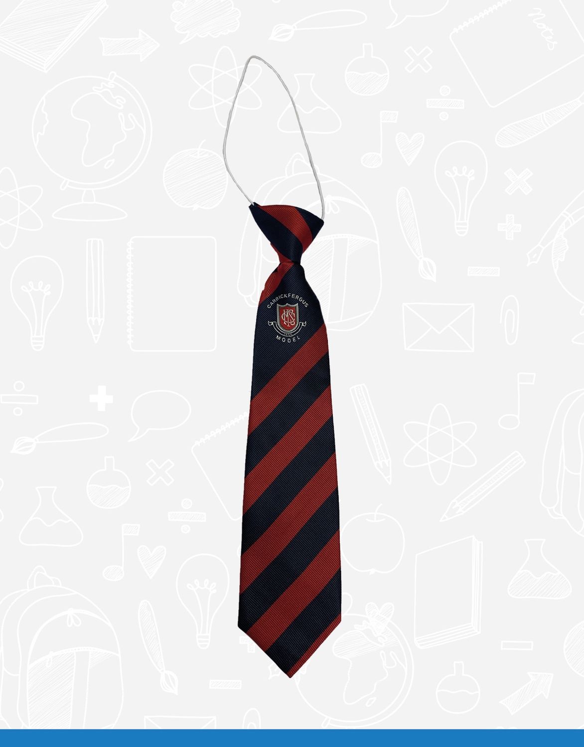 Model Primary Elasticated Tie