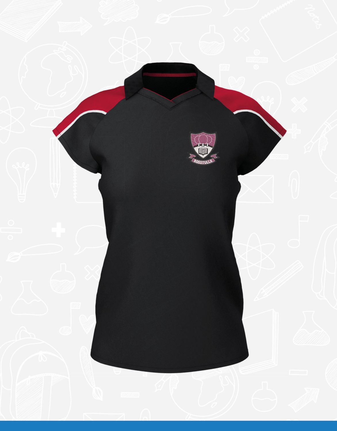 Rosstulla School Girls PE Polo