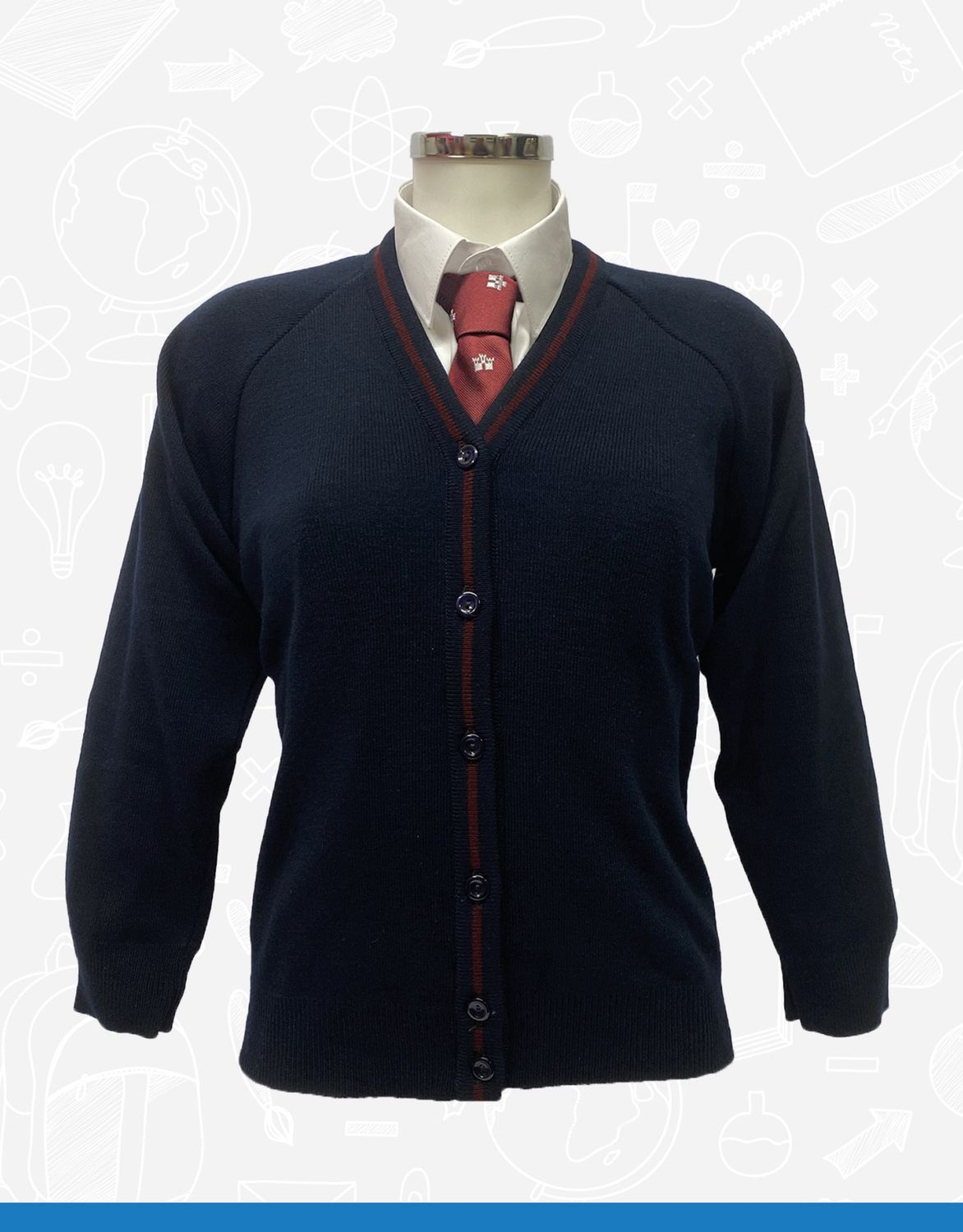 Carrickfergus Grammar Cardigan