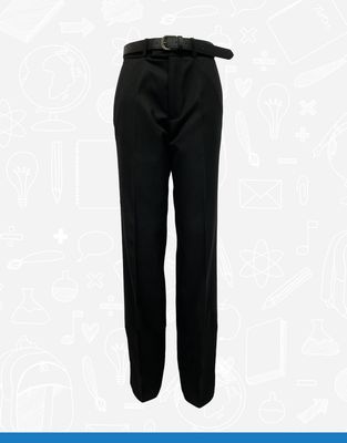 Black Junior Slim Fit Trouser (Lewis)