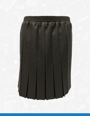 Grey Elastic Waist Skirt (SS 153)