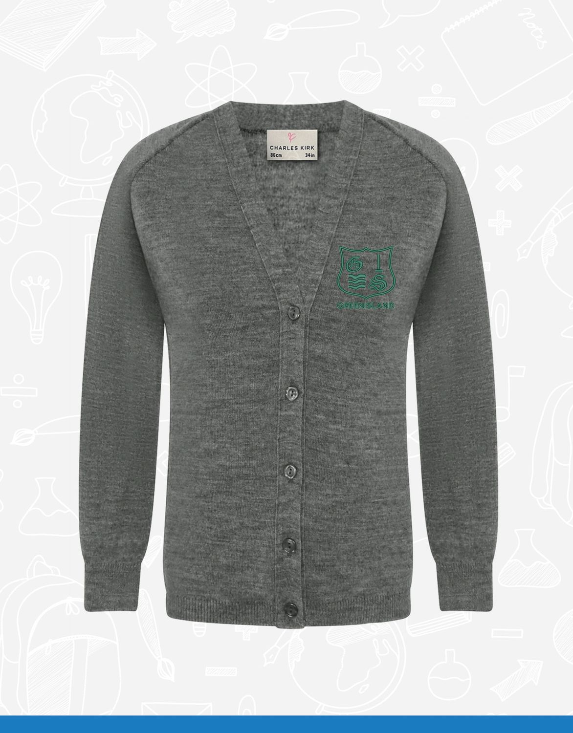 Greenisland Primary Cardigan (4407)
