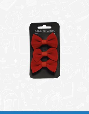 3 Pack Clip on Bows (NWT309)