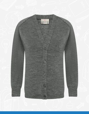 Grey Cardigan (4407)