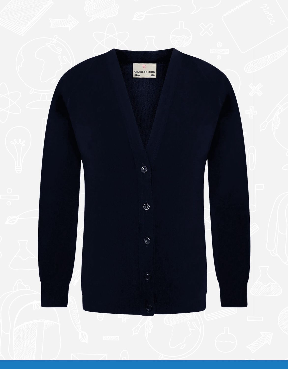 Navy Cardigan (4407)