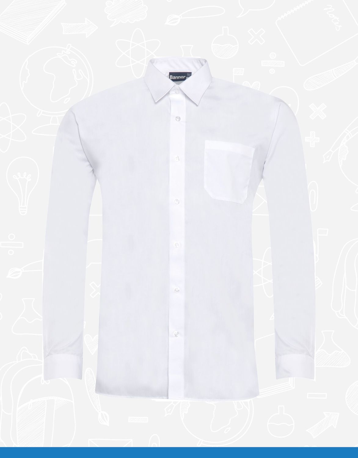 Boys Twin Pack Slim Fit L/S Shirt (1VL)