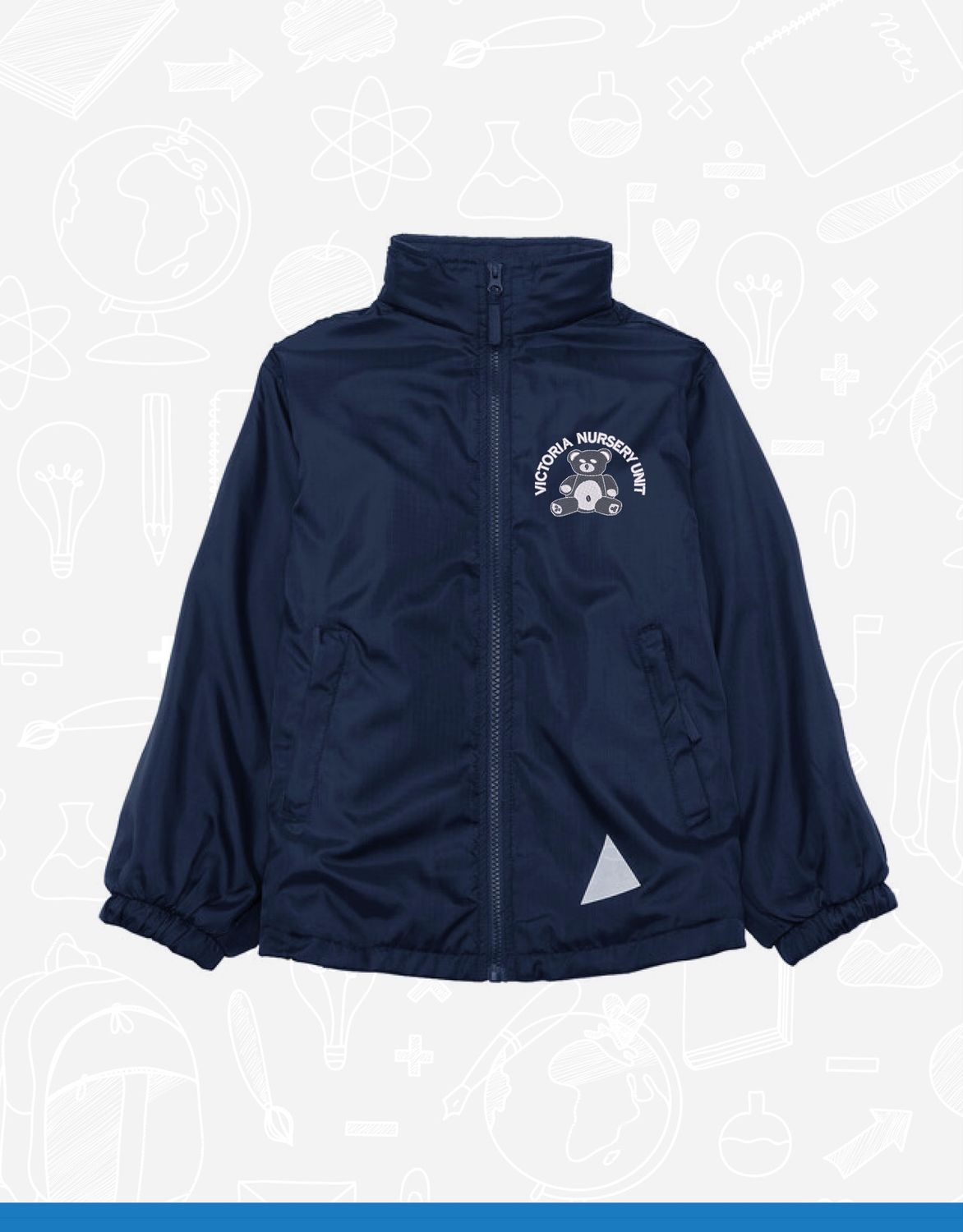 Victoria Nursery Mistral Jacket (3KM), Colour: Navy, Size: 3-4 yrs