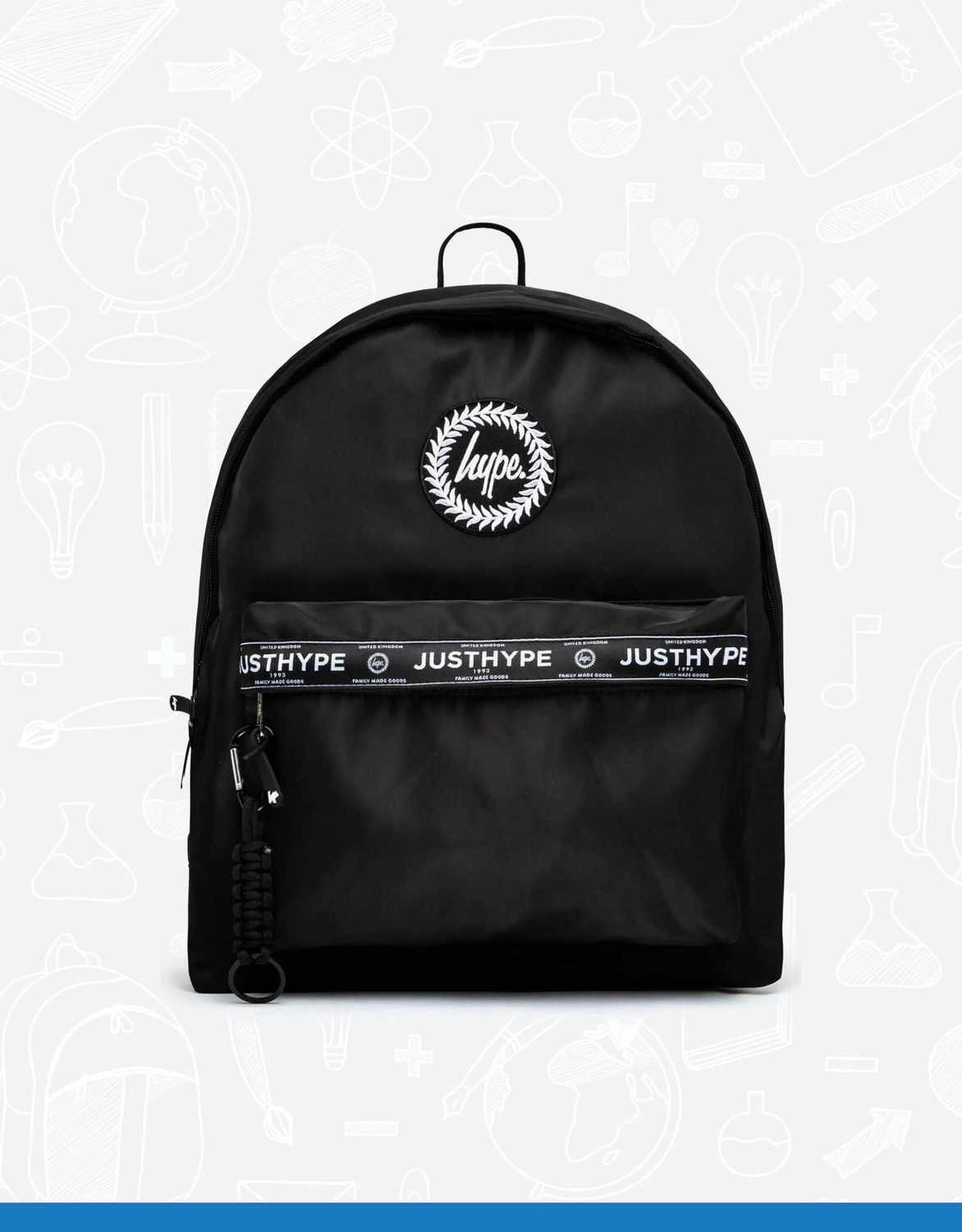 Hype Backpack, Colour: Black