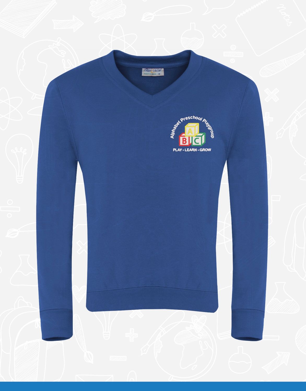 Alphabet Pre-School V-Neck (3SV)