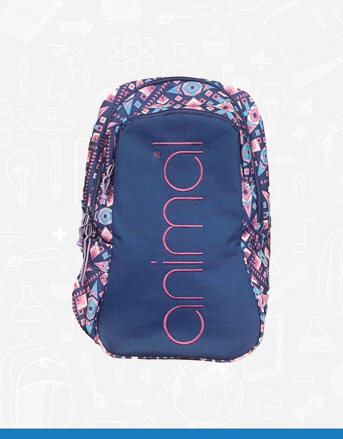 Animal &#39;Bright&#39; Backpack, Colour: Geometric