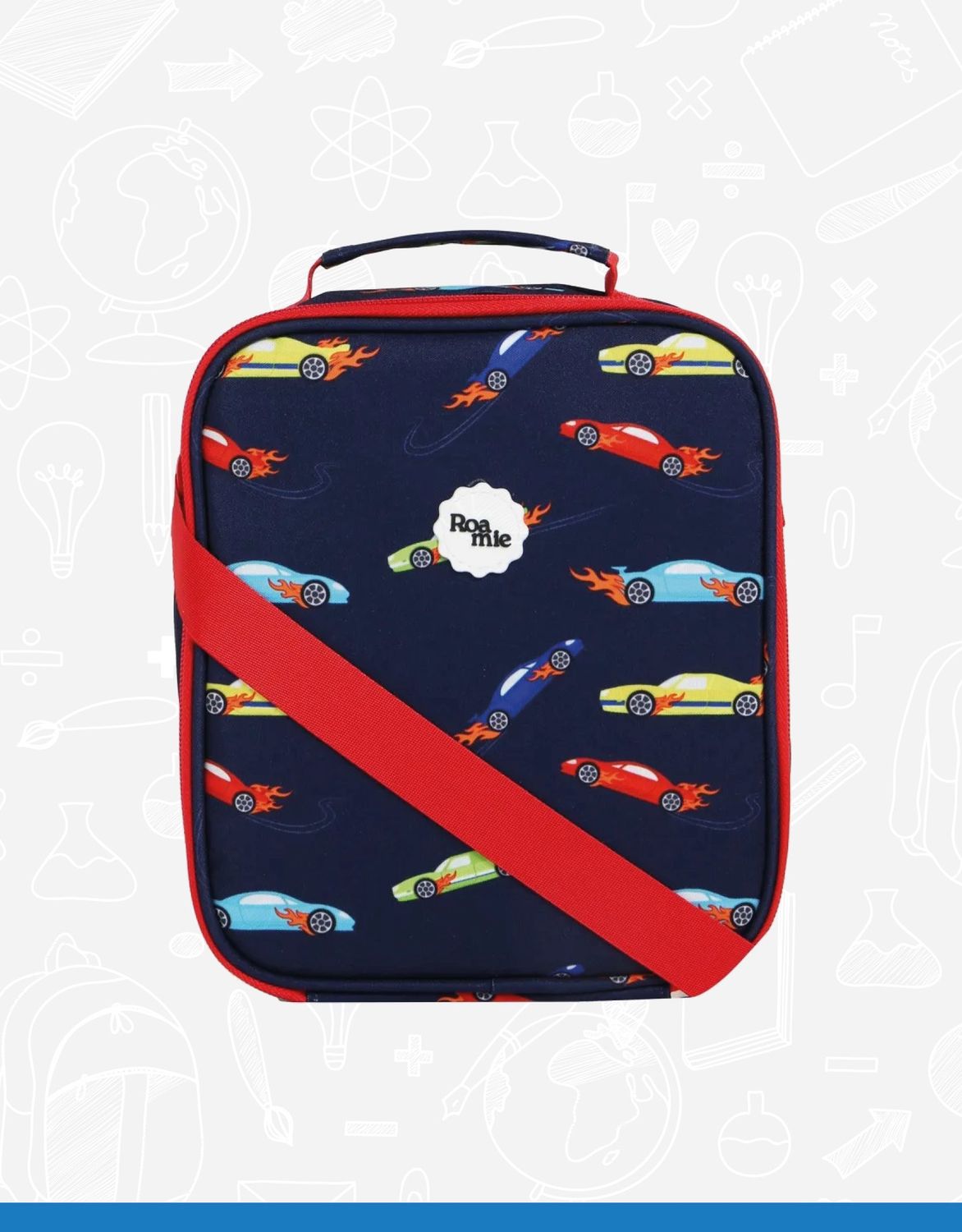 Roamie Lunch Bag, Colour: Cars