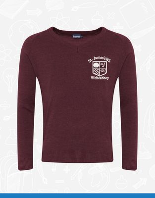 St James&#39;s Primary V-Neck (1WP)