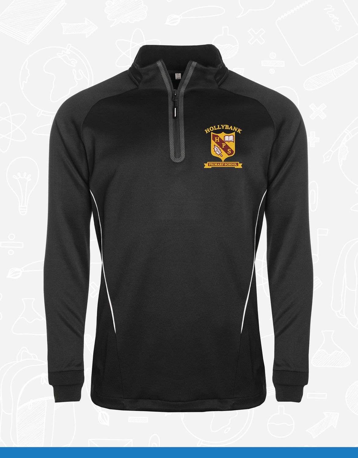 Hollybank Primary PE 1/4 Zip (111891)
