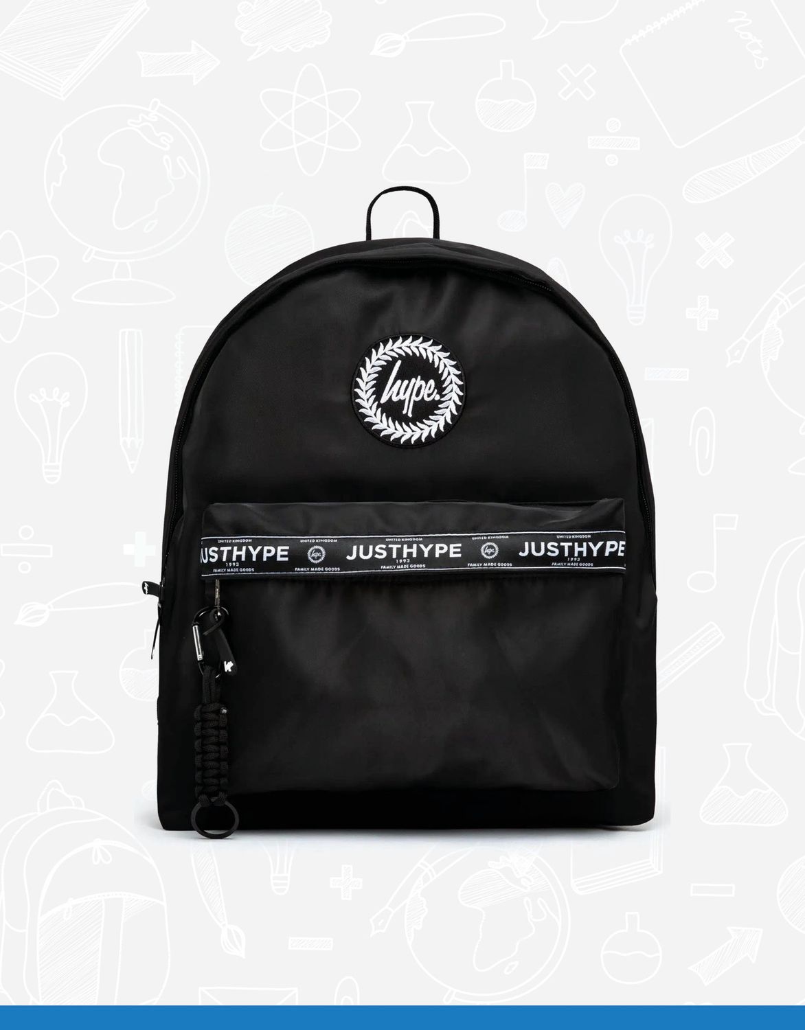 Hype Backpack, Colour: Black