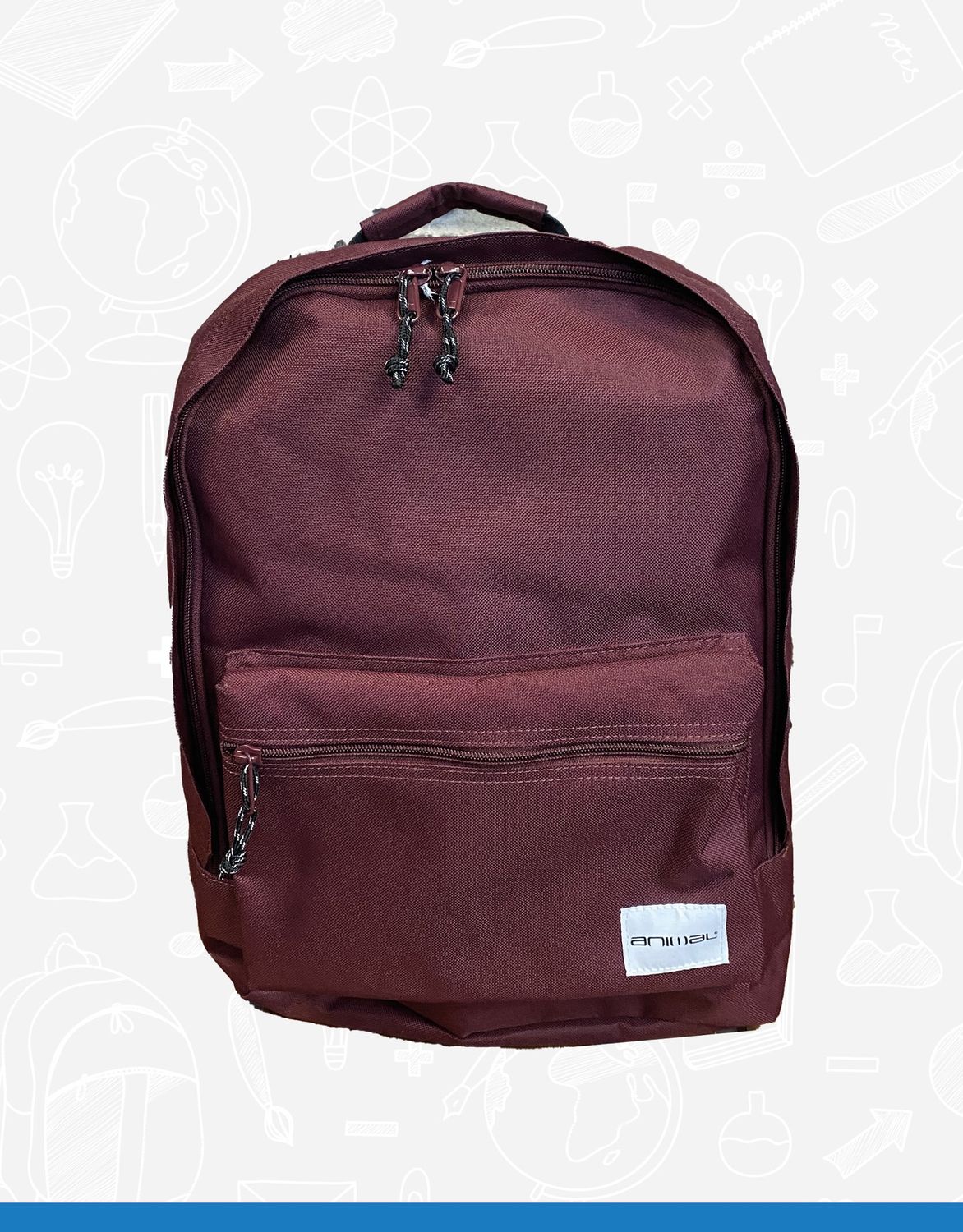 Animal 'Prelude' Backpack, Colour: Wine