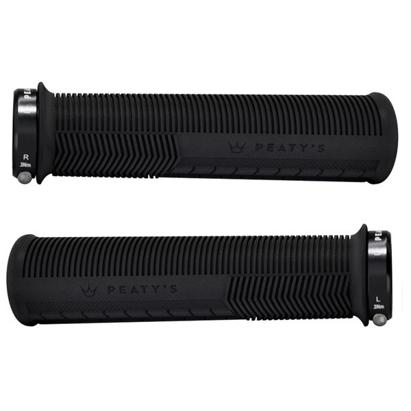 Peaty's Grip Monarch Mushroom, Color: black, Size: thin