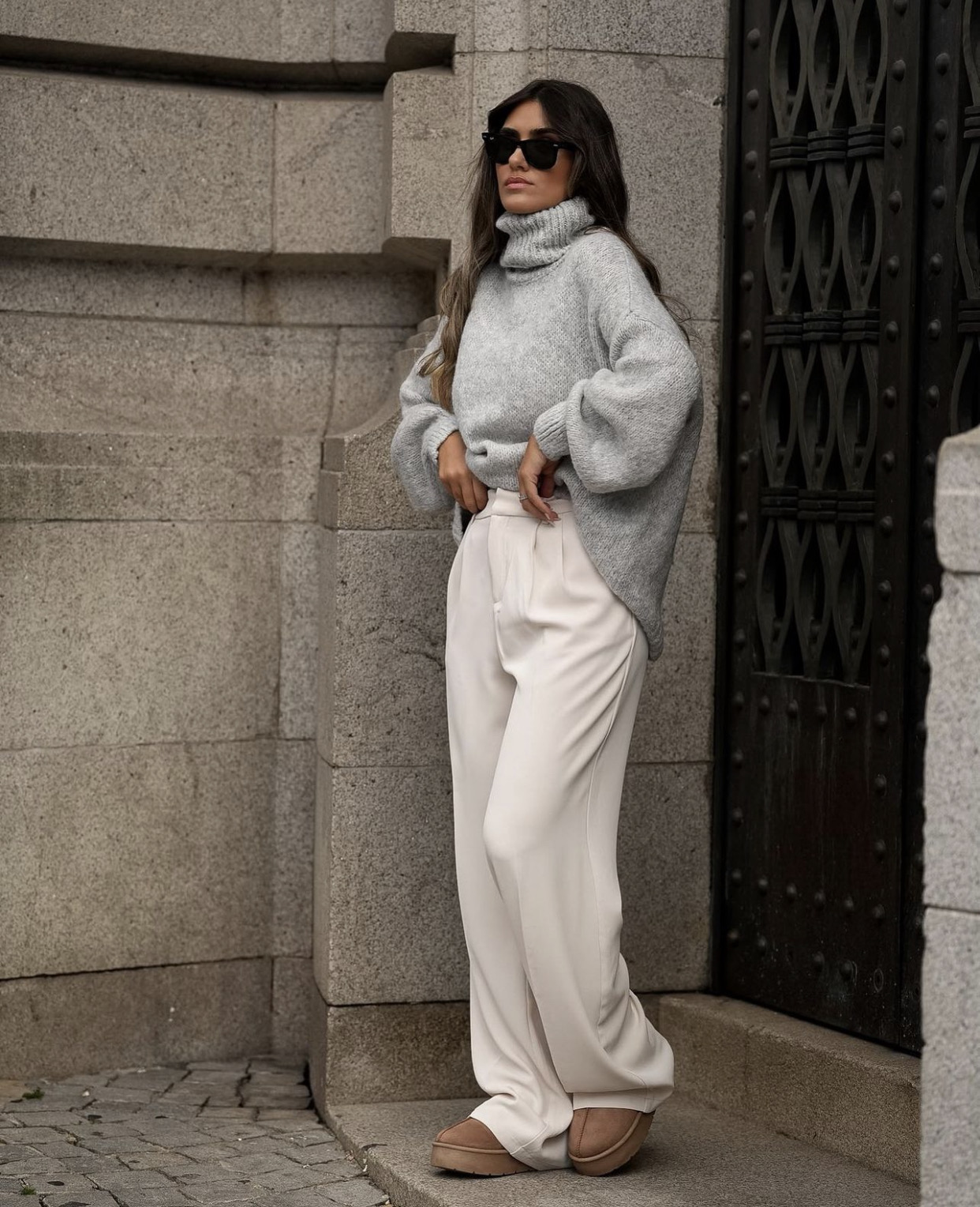 CALÇA CLÁSSICA PÉROLA