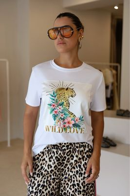 T-SHIRT LEOPARDO