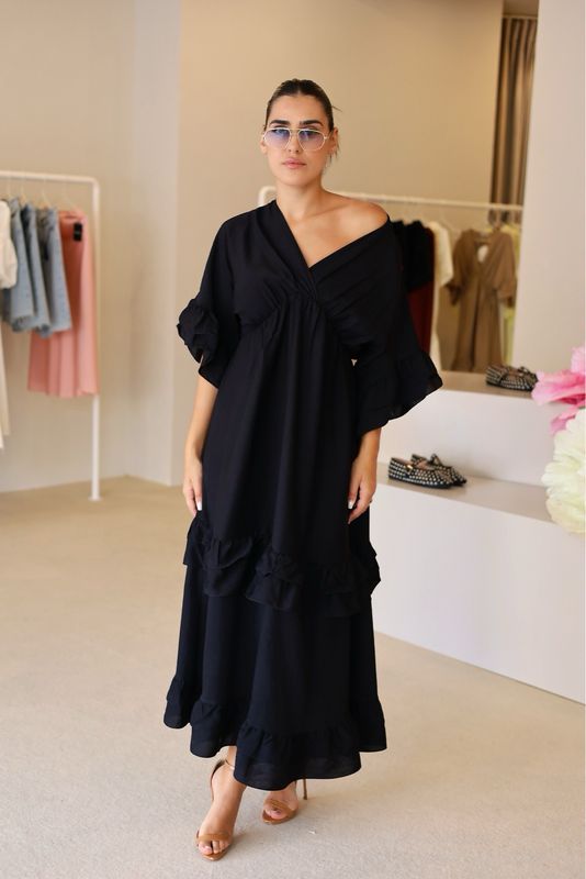 VESTIDO COMPRIDO PRETO