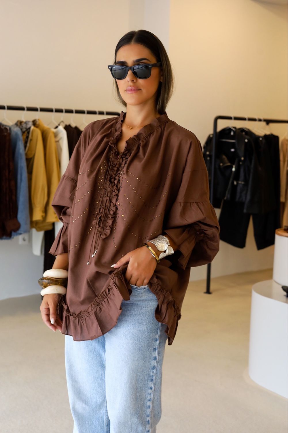 BLUSA CHOCOLATE