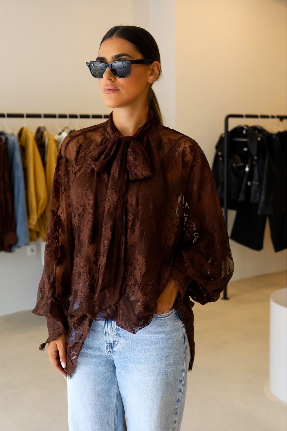 BLUSA RENDADA