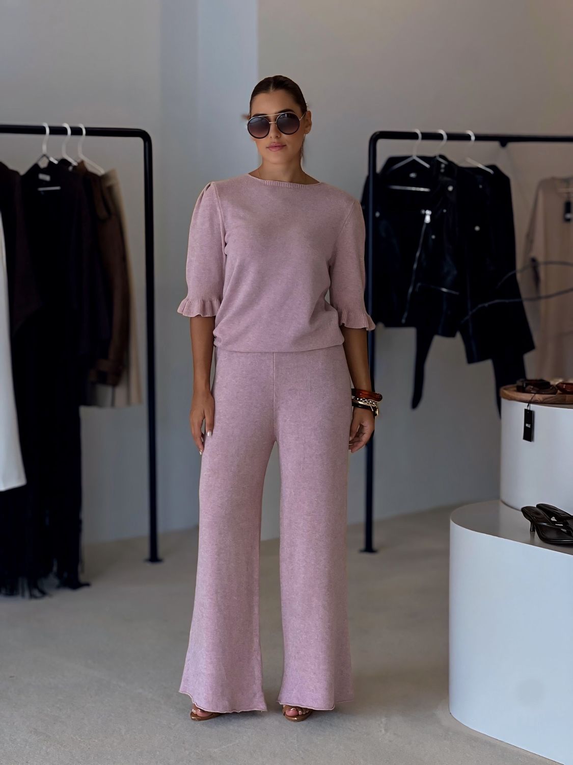 CONJUNTO DE MALHA ROSA