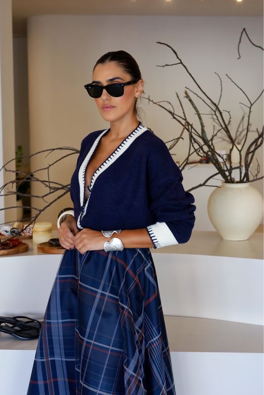 CARDIGAN MALHA
